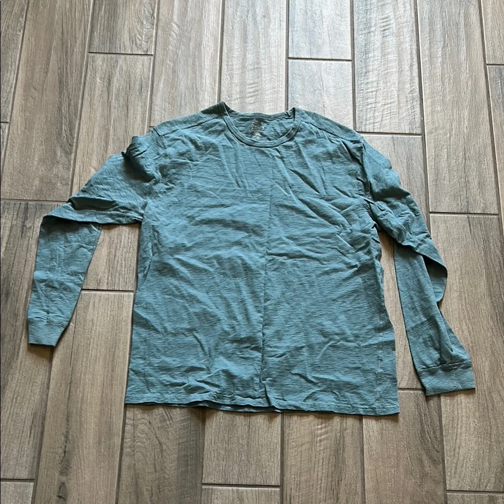 J. Crew Blue Long Sleeve Tee